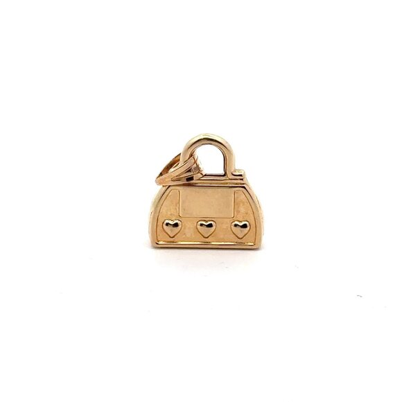 Unbranded Jewelry - 18K Gold Pendant Bag 2.15 grams with Defects Scratches